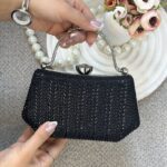 کیف دوشی و دستی مجلسی مشکی