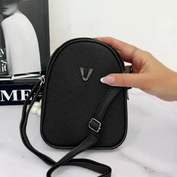 کیف دوشی زنانه ایستاده زارا مشکی