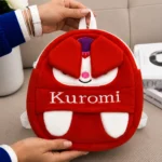 ALT: کوله پشتی کودک طرح Kuromi قرمز فانتزی دخترانه و پسرانه